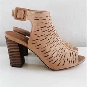 Madden Girl Beckie Peep Toe Sandle